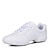economico Sneakers da danza-Per donna Sneakers da danza moderna Finta pelle Sneaker / Mezzepunte Basso Scarpe da ballo Bianco / Nero