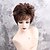 Χαμηλού Κόστους Περούκες από Ανθρώπινη Τρίχα Χωρίς Κάλυμμα-Συνθετικές Περούκες Ίσιο Ίσια Κούρεμα νεράιδας Σύντομα Hairstyles 2020 Με αφέλειες Περούκα Κοντό Μπεζ Συνθετικά μαλλιά Γυναικεία Μαλλιά μπαλαγιάζ Πλευρικό μέρος Καφέ MAYSU