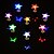 olcso Partidekoráció-1pc led színváltozó csillag alakú fülbevaló fülbevaló táncpartitre