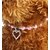 cheap Dog Clothes-Christmas Winter Dog Clothes Purple Blue Pink Costume Plastics Heart Dangling Jewelry Imitation Pearl S M L
