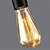 ieftine Becuri Incandescente-5pcs 40 W E26 / E27 ST64 Alb Cald 2200-2700 k Retro / Intensitate Luminoasă Reglabilă / Decorativ Incandescent Vintage Edison bec 220-240 V