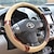 cheap Steering Wheel Covers-Steering Wheel Covers Rubber 38cm Black / Beige / Gray For universal