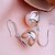 cheap Earrings-Women&#039;s Pearl Stud Earrings Drop Earrings Ladies Elegant Fashion Sterling Silver Pink Pearl Earrings Jewelry White / Black / Purple For Party Daily