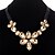 cheap Necklaces-Women&#039;s Pendant Necklace Drop Ladies Personalized Fashion Chunky Rhinestone Alloy Light Brown White Gray Necklace Jewelry For Daily Going out
