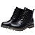 Χαμηλού Κόστους Παιδικές μπότες-Αγορίστικα Ανατομικό / Μοντέρνες μπότες / Μπότες Μάχης Δέρμα Μπότες Τα μικρά παιδιά (4-7ys) / Μεγάλα παιδιά (7 ετών +) Κορδόνια Λευκό / Μαύρο Χειμώνας / Μποτίνια / TPR (Θερμοπλαστικό Καοτσούκ) / EU37