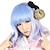 levne Anime cosplay paruky-Lolita Cosplay Paruky Dámské 22 inch Horkuvzdorné vlákno Paruka Anime