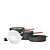 cheap Camp Kitchen-Camping Pot with Pan Cookware Sets 3 sets Stainless Steel Hard Alumina for 2 - 3 person Outdoor Camping / Hiking Camping Picnic BBQ