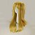 cheap Synthetic Trendy Wigs-Synthetic Wig Straight Blonde With Ponytail Synthetic Hair Blonde Wig Women&#039;s Long Capless