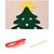 abordables Décorations de Noël-3 mètres non-tissé tissu noël tirer drapeaux joyeux noël décoration accueil boutique marché salle décor