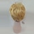 cheap Synthetic Trendy Wigs-Synthetic Wig Wavy Wavy Wig Blonde Short Blonde Synthetic Hair Women&#039;s Blonde