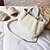 tanie Torby i torebki-Damskie Torby Futro Tote Zamek White / Blushing Pink / Khaki