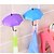 voordelige Badkamergadgets-paraplu muur haak sleutel haar pin houder kleurrijke organisator decor versieren hanger sleutelhanger decoratieve houder muur haak