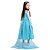 cheap Movie &amp; TV Theme Costumes-Princess Fairytale Cosplay Costume Movie Cosplay Vacation Dress Blue Dress Christmas Halloween New Year Chiffon