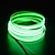 Χαμηλού Κόστους Φωτιστικά Λωρίδες LED-BRELONG® 2m 0 LEDs EL 2,3 mm 1pc Άσπρο Κόκκινο Μπλε Αδιάβροχη Αυτοκόλλητο Neon ηλεκτροφωταύγεια καλώδιο