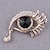cheap Trendy Jewelry-Women&#039;s Burgundy Brooches Solitaire Round Cut Ladies Personalized Fashion everyday Crystal Brooch Jewelry Red Blue Black For Party Casual Daily
