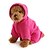 voordelige Hondenkleding-Hond Hoodies Cartoon Houd Warm Winter Hondenkleding Zwart Roos Kostuum Fleece XS S M L