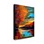 tanie Pejzaże-Hang-Malowane obraz olejny Ręcznie malowane - Krajobraz Nowoczesny Naciągnięte płótka / Rozciągnięte płótno