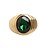 cheap Men&#039;s Rings-Men&#039;s Band Ring Signet Ring Cubic Zirconia Black Green Red Titanium Steel Statement Vintage Rock Wedding Daily Jewelry Solitaire Oval Cut Magic