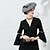 billige Coiffer-Silke / Kipervev Kentucky Derby-hatt / Hatter med 1 Bryllup / Fest / aften / Te Fest Hodeplagg