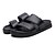 preiswerte Herrensandalen-Herren Schuhe Leder Sommer Komfort Sandalen Walking Für Weiß Schwarz Braun