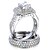 cheap Rings-Women&#039;s Band Ring Silver Rhinestone Silver Wedding Party Jewelry
