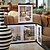 cheap Collage Picture Frames-Modern Contemporary PU Leather / ABS Painted Finishes Picture Frames, 4pcs