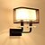 זול פמוטי קיר-קאנטרי מנורות קיר סלון / חדר שינה / מסדרון זכוכית אור קיר 220V 5 W / E14