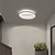 cheap Ceiling Lights-1-Light 40 cm Mini Style / Bulb Included Flush Mount Lights Metal Silica gel Painted Finishes Chic &amp; Modern 85-265V