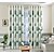 Недорогие Gardiner/draperinger-Blackout Curtains Drapes Two Panels Bedroom Floral Graphic Prints Polyester Printed