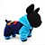 رخيصةأون ملابس الكلاب-قط كلب المعاطف هوديس حللا الشتاء ملابس الكلاب أزرق زهري كوستيوم قماش قطيفة قطن كاجوال / يومي الدفء S M L