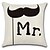 cheap Throw Pillows,Inserts &amp; Covers-4 pcs Cotton / Linen Pillow Cover / Pillow Case, Quotes &amp; Sayings / Fashion / Letter Retro / Traditional / Classic / Euro