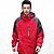 abordables Vestes Softshell, polaires, blousons de randonnée-Homme Veste de Randonnée Outdoor Hiver Coupe Vent Garder au chaud Etanche Respirabilité Tenues de Sport Vêtement Anorak 3 en 1 Veste d&#039;Hiver Hauts / Top Zip totalement visible Camping / Randonnée