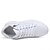 رخيصةأون سنيكرز نسائي-نسائي أحذية رياضية أمام الحذاء على شكل دائري مريح بطانة الفراء الأماكن المفتوحة دانتيل جلد الشتاء أبيض / أسود