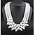 Недорогие Ожерелья и подвески-1 Заявление ожерелья For Жен. Повседневные Свидание Резина синель
