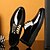 baratos Sapatos Oxford para Homem-Homens Sapatos Confortáveis Couro Ecológico Primavera / Outono Oxfords Preto