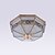 baratos Candeeiros de Teto-3-luz 35 cm Estilo Mini Apliques de Tecto Metal Vidro Bronze Polido a Óleo Tradicional / Clássico 110-120V 220-240V / E26 / E27