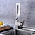 preiswerte Wasserhahnsets-Mittellage Verbreitete Gebürsteter Nickel , Armatur für die Küche