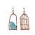 cheap Earrings-Women&#039;s Drop Earrings Mismatched Parrot Ladies Sweet Earrings Jewelry Gold For Daily Going out