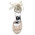 abordables Zapatos de boda-Mujer Zapatos de boda Boda Fiesta y Noche Verano Perla de Imitación Tacón de Aguja Puntera abierta Bomba básica Satén Blanco Marfil Plateado