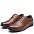 cheap Men&#039;s Oxfords-Men&#039;s Oxfords Formal Shoes Party &amp; Evening Microfiber Black Brown Spring Summer