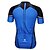 cheap Women&#039;s Cycling Clothing-Men&#039;s Short Sleeve Cycling Jersey Polyester Blue Bike Jersey Mountain Bike MTB Road Bike Cycling Quick Dry Sports Clothing Apparel / Stretchy