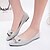 cheap Women&#039;s Flats-Women&#039;s PU(Polyurethane) Spring Comfort Flats Walking Shoes Flat Heel Pointed Toe Split Joint Black / Pink / Light gray