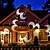 voordelige Led-schijnwerpers-1pc Roterend / Sneeuwvlok / met 10 dia&#039;s Decoratie Lawn Lights / Projectorlampje