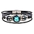 cheap Bracelets &amp; Bangles-1pcs Men&#039;s Leather Bracelet 12 Constellation Vintage Punk Black Zodiac Rock Hip Hop Bracelet Jewelry