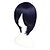 cheap Synthetic Trendy Wigs-Synthetic Wig kinky Straight Synthetic Hair Blue Wig Women&#039;s Short Capless