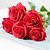 baratos Flor artificial-Seda Casamento Flor de Mesa 5