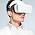abordables Lunettes VR-Xiaomi Autre Plastique Noir VR Lunettes de réalité virtuelle Rectangulaire