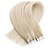 olcso Felragasztható póthajak-Neitsi Ragasztható Human Hair Extensions Klasszikus Emberi haj Emberi haj tincsek Női Fekete