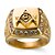 cheap Rings-Men&#039;s Band Ring European Ring Jewelry Gold For Daily School 7 / 8 / 9 / 10 / 11