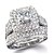 cheap Rings-Women&#039;s Band Ring Silver Rhinestone Silver Wedding Party Jewelry